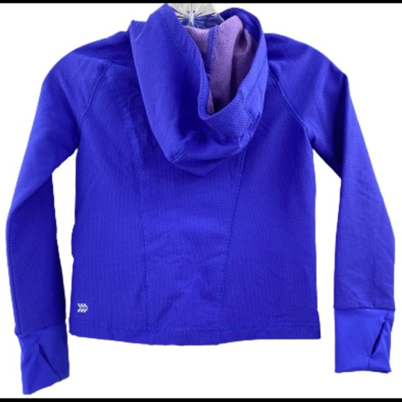 Girl’s Purple Fleece Hooded Jacket—2 sizes - Picture 2 of 9